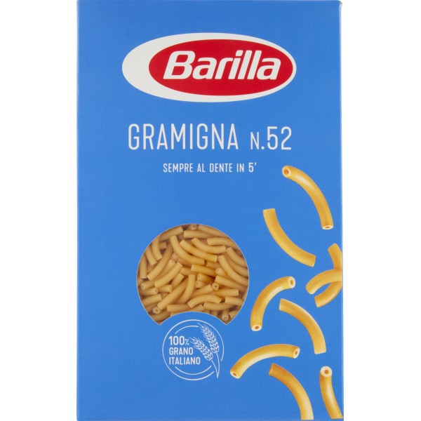 Barilla Pasta Gramigna n. 52 gr. 500