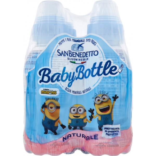 Acqua Naturale Baby San Benedetto 4 X 0,25 L.