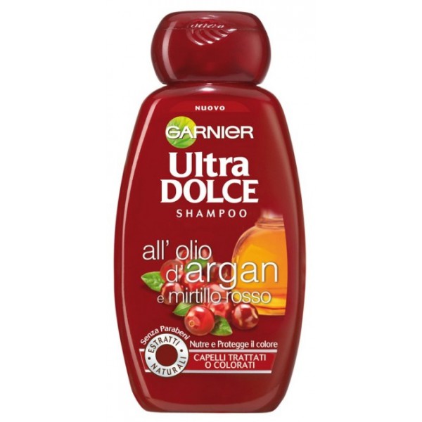 Ultradolce shampo argan+mirtillo - ml.200