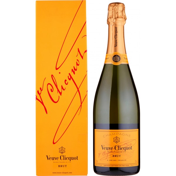 Champagne Veuve Clicquot Brut cl. 75 con Astuccio