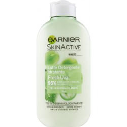 Garnier Fresh Uva - Latte detergente idratante per pelli...