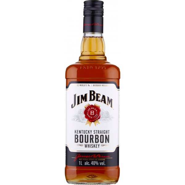 Jim Beam Kentucky Straight Bourbon Whisky Superalcolico lt. 1