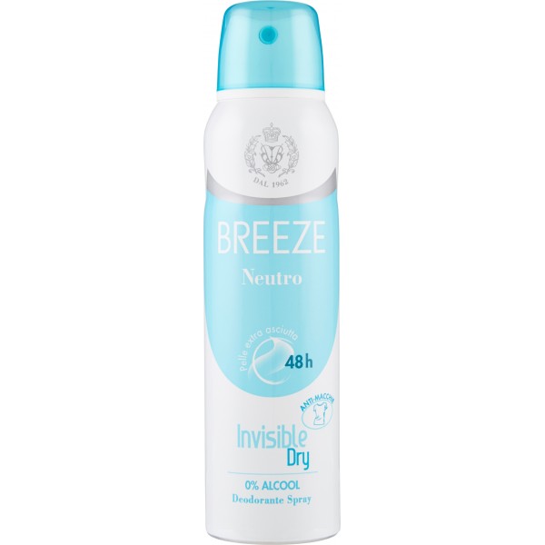 Breeze Neutro invisible dry 150 mL.