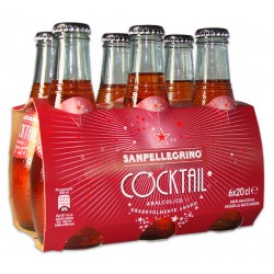 San Pellegrino Cocktail Analcolico Rosso In Bottiglietta Cl X6