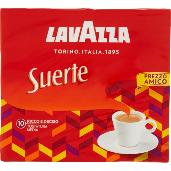 lavazza caffe suerte gr.250 x2