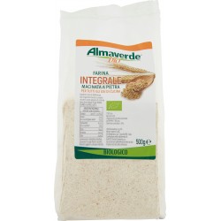 Almaverde bio Farina Integrale Macinata a Pietra 500 gr.