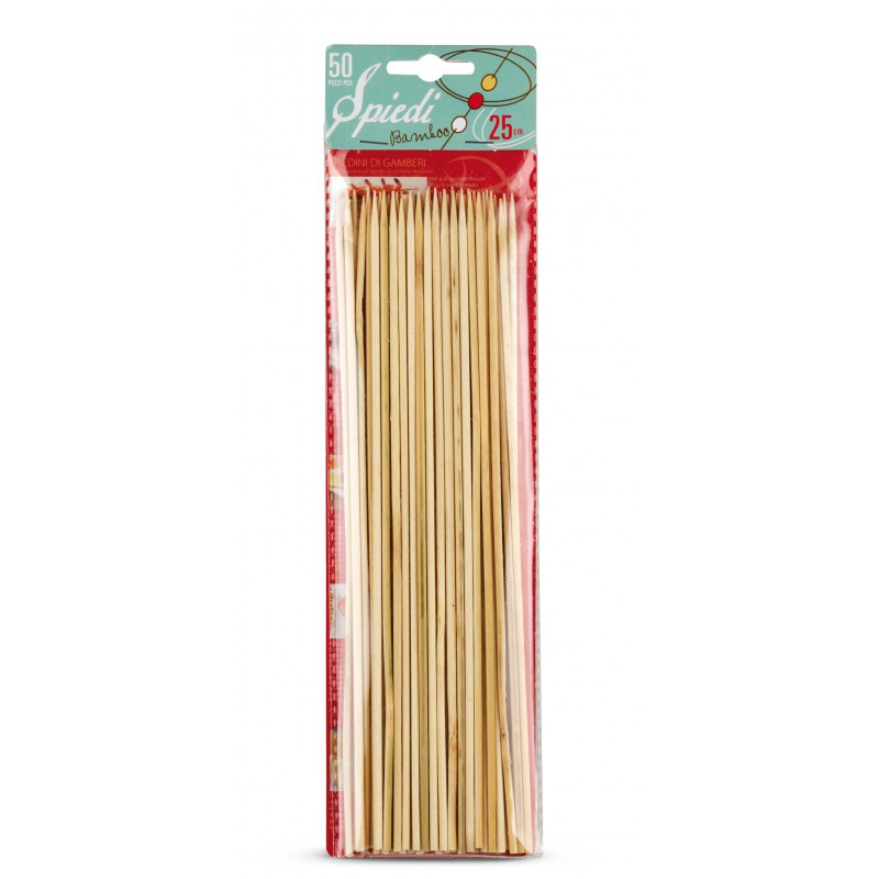 ThinkBamboo Premium 5 mm di spessore extra lungo spiedini di bambù 762