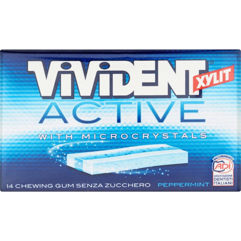 Vivident Xylit Active Chewing Gum With Microcrystals gr. 29
