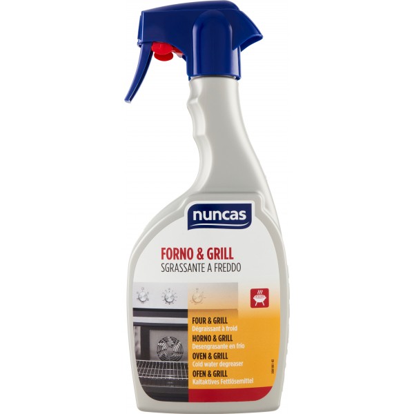 Nuncas Sgrassatore Spray Per Forno E Grill A Freddo ml. 500