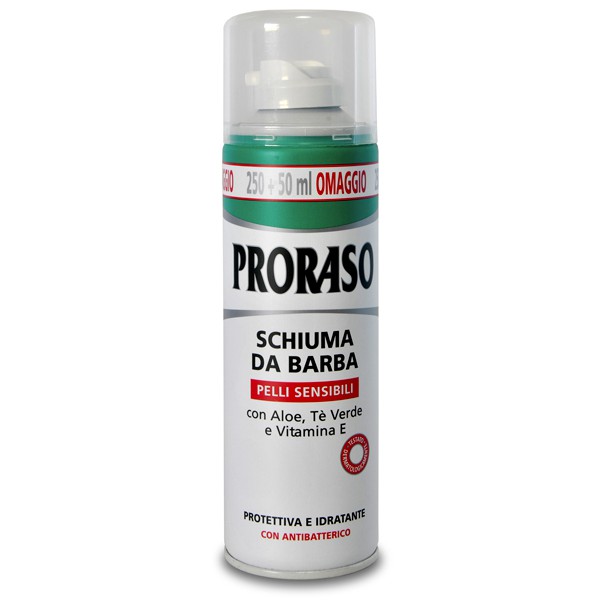 Proraso schiuma da barba antibatterico