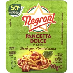 Negroni Pancetta Dolce in Cubetti 90 g