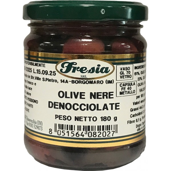 Fresia olive nere denocciolate ml.212