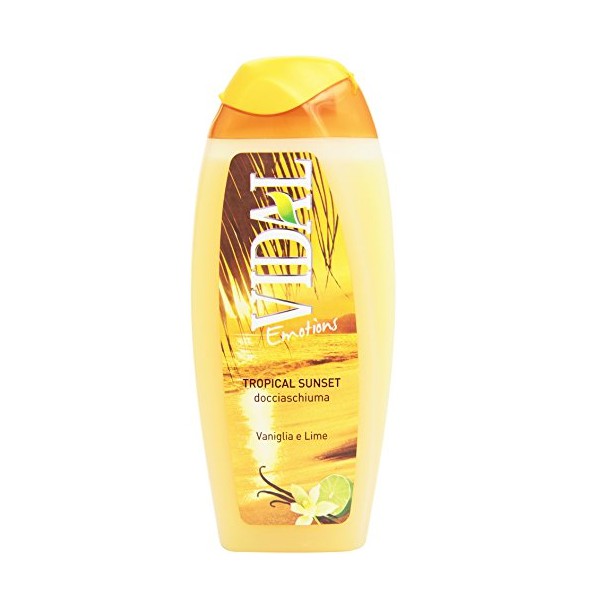 Vidal doccia vaniglia/lime - ml.250