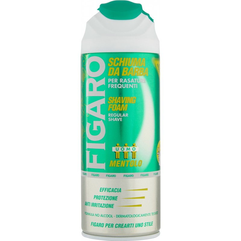 Figaro Uomo Schiuma da Barba Mentolo 400 ml. Figaro Uomo Schiuma da Barba Mentolo 400 ml.