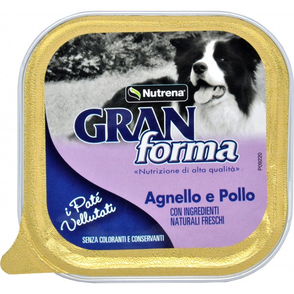 Nutrena Gran Forma per Cane Agnello e Pollo gr.150