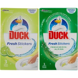 Duck fresh stickers pino o lime (scegliere una fragranza)