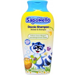 SapoNello Doccia Shampoo delicato banana 250 ml.