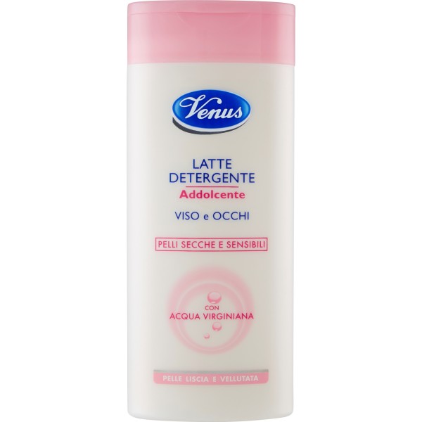 Venus Latte Di Pulizia Detergente Viso E Occhi Addolcente ml. 200