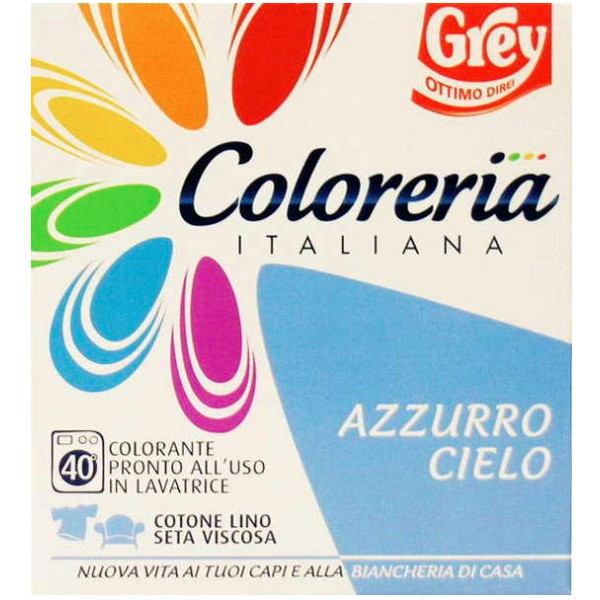 Colorante Coloreria italia azzurro cielo