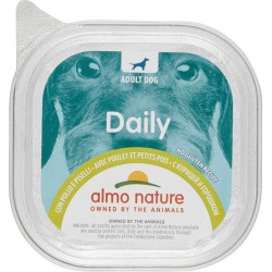 Almo nature Daily Adult Dog con Pollo e Piselli 100 gr.