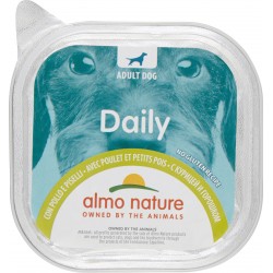 Almo nature Daily Adult Dog con Pollo e Piselli 300 gr.