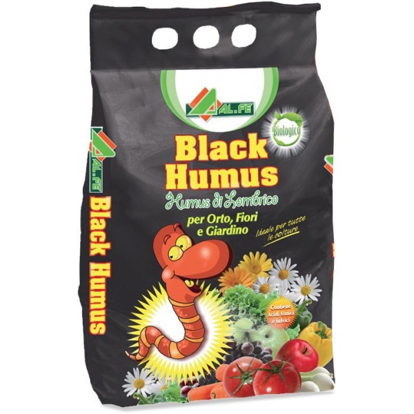 Alfe black humus di lombrico lt.5