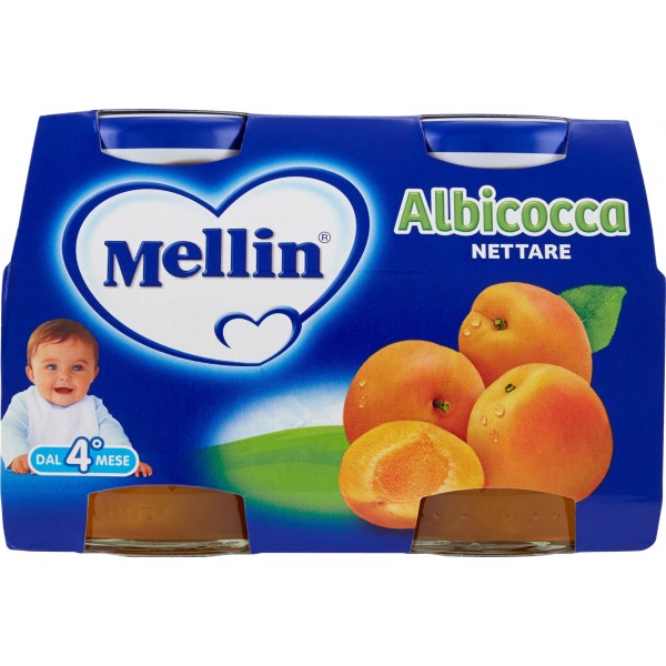 mellin succo albicocca ml.500 x 4