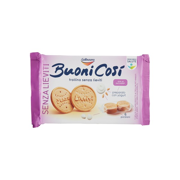 Biscotti Galbusera BuoniCosì 300 g senza zuccheri aggiunti ai 4