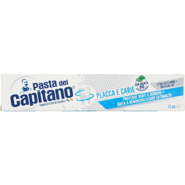 Pasta del Capitano Placca e Carie dentifricio 75 ML