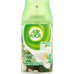 Air Wick Freshmatic Max Ricarica Spray Automatico Fresia bianca e Gelsomino 250 ml