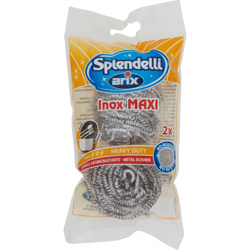 Arix spugne speciali inox maxi x2 Arix spugne speciali inox maxi x2