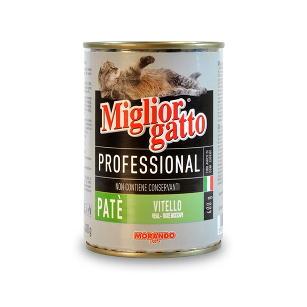 Migliorgatto pate vitello - gr.400