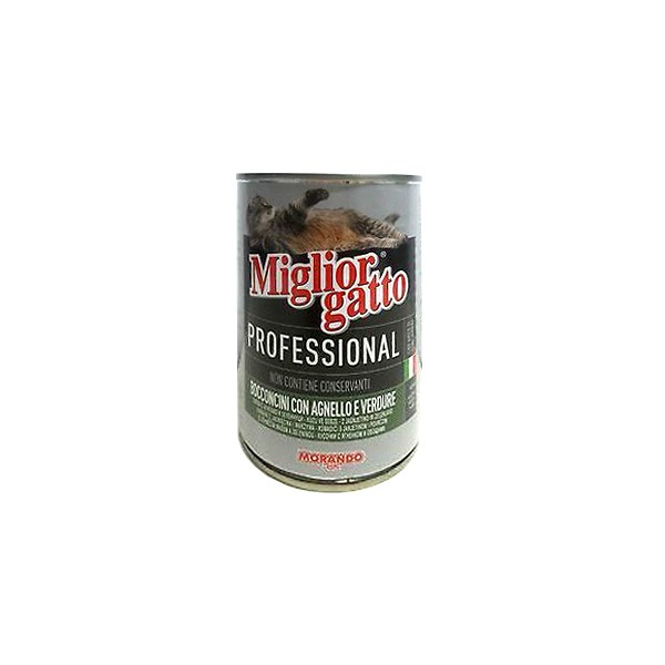 Migliorgatto bocconcini agnello verdure - gr.405