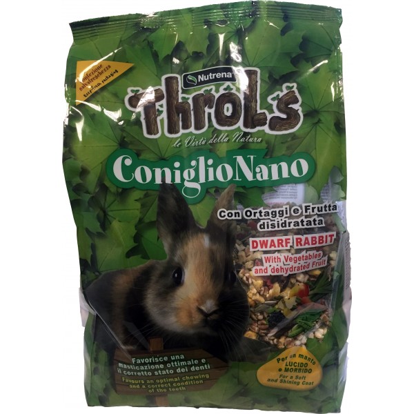 Nutrena throls coniglio nano kg.2,5