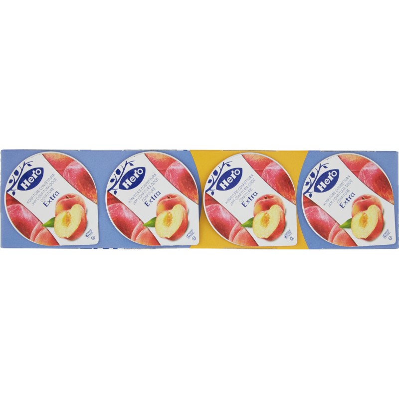 Hero Confettura Extra di Pesche 4 x 25 g