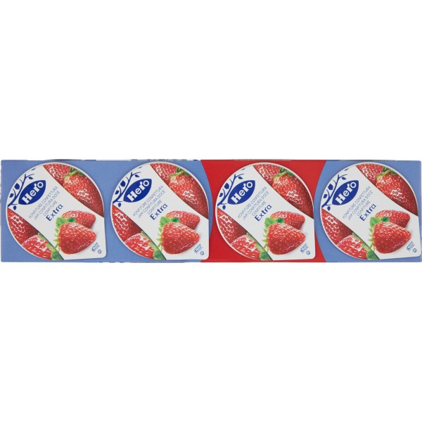 Hero Confettura DI Frutta Fragola Marmellata Monoporzione gr.25 pz.4