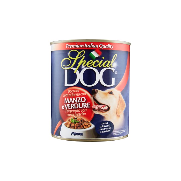 Special dog bocconcini manzo e verdure - gr.820
