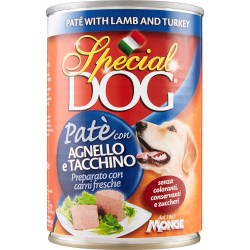 Special dog pate agnello e tacchino - gr.400