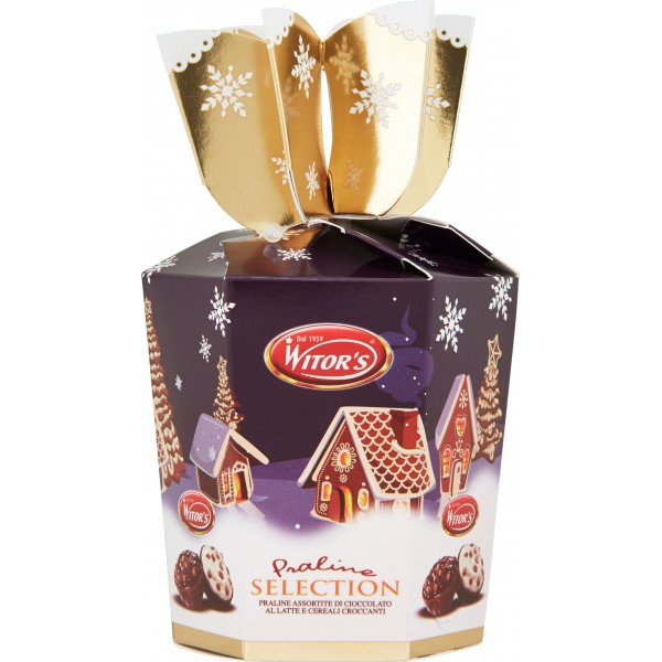 Witor's Selection Praline Assortite di Cioccolato al Latte e Cereali Croccanti 85 gr.