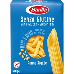 Barilla pasta senza glutine penne rigate gr.400