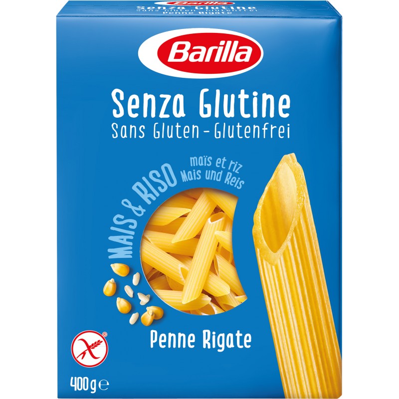 Barilla pasta senza glutine penne rigate gr.400