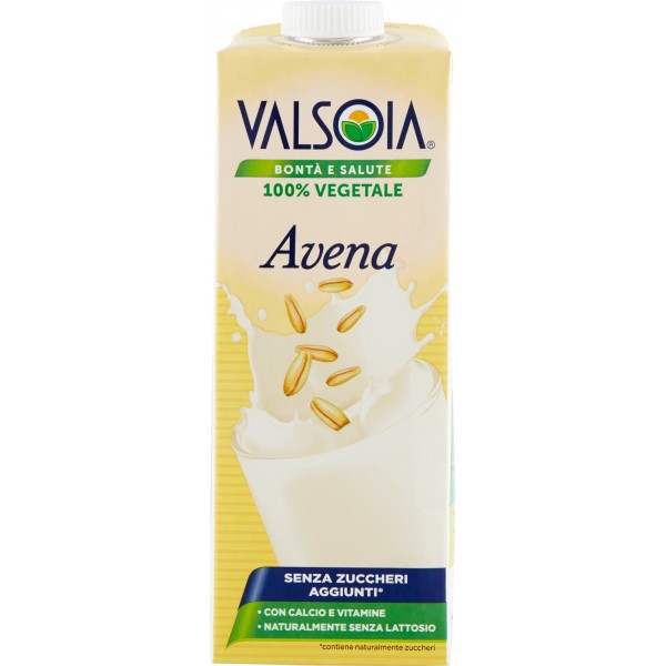 Valsoia Avena Drink Bevanda In Cartone da lt. 1