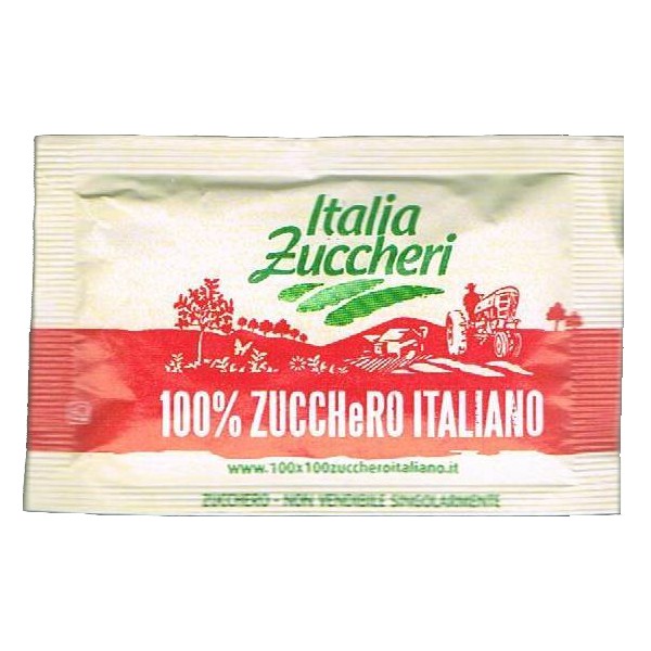 Italia zuccheri zucchero bustine (gr.5) sfuse - kg.10