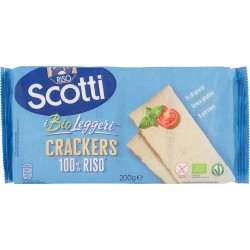 Riso Scotti i Bio Leggeri*** Crackers 100% Riso* 8 mono 200 gr.