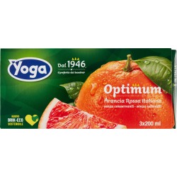 Yoga optimum succo arancia rossa cl.20 x3