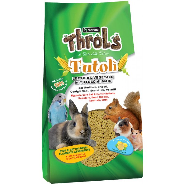 Nutrena throls lettiera vegetale in tutolo di mais lt.10
