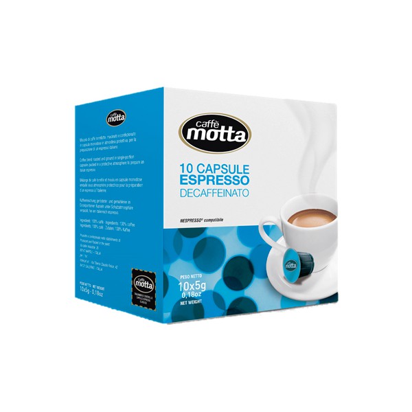 Motta caffe cialde decaffeinato x10