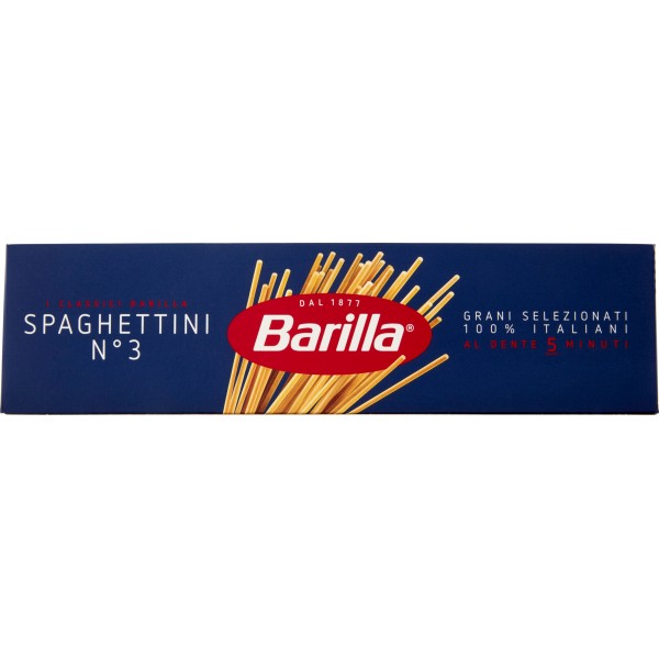 Barilla Pasta Spaghettini n.3 gr. 500