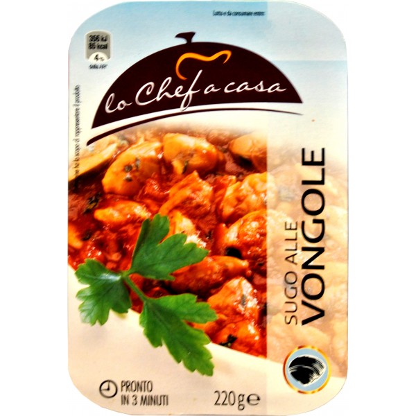 Eurochef sugo alle vongole gr.220