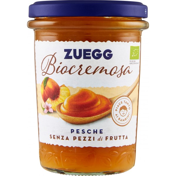 Zuegg confettura bio cremosa pesche gr.250